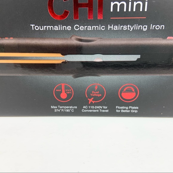 CHI Mini Ceramic Travel Flat Iron Straightener - Picture 4 of 4